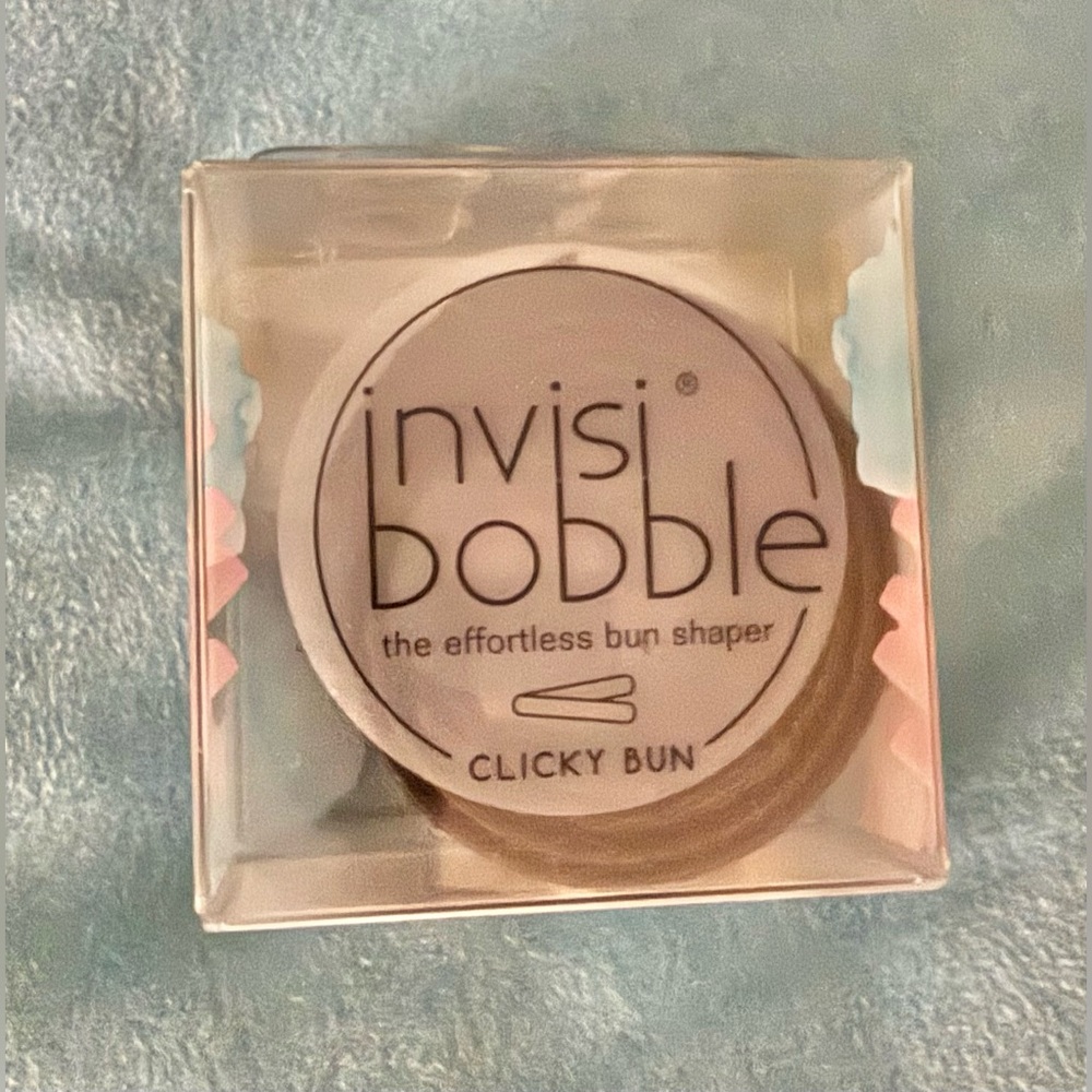 Invisibobble Clicky Bun the Effortless Bun Shaper True Black *Hard to find* New - Picture 4 of 9